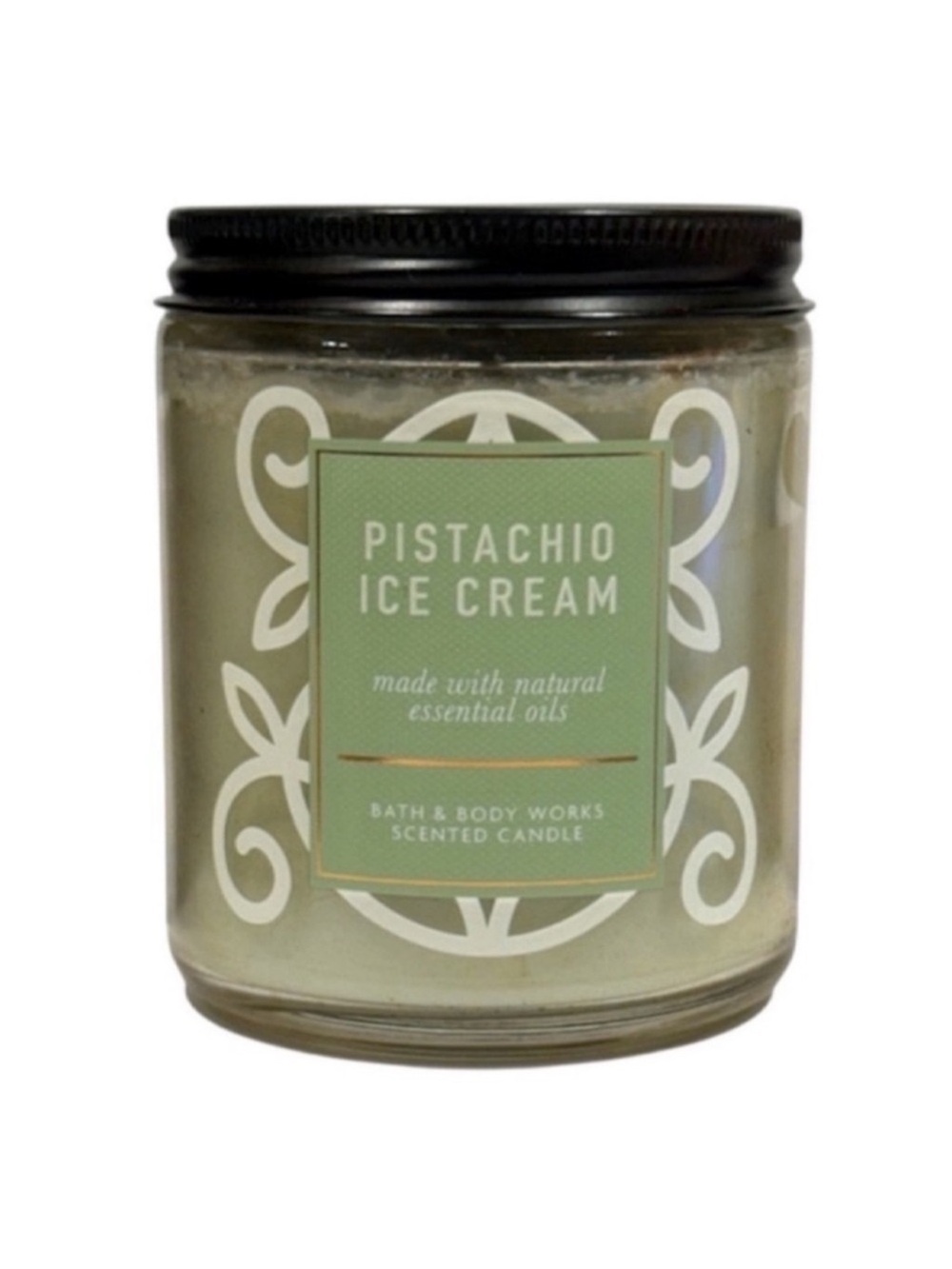 Pistachio Ice Cream Candle